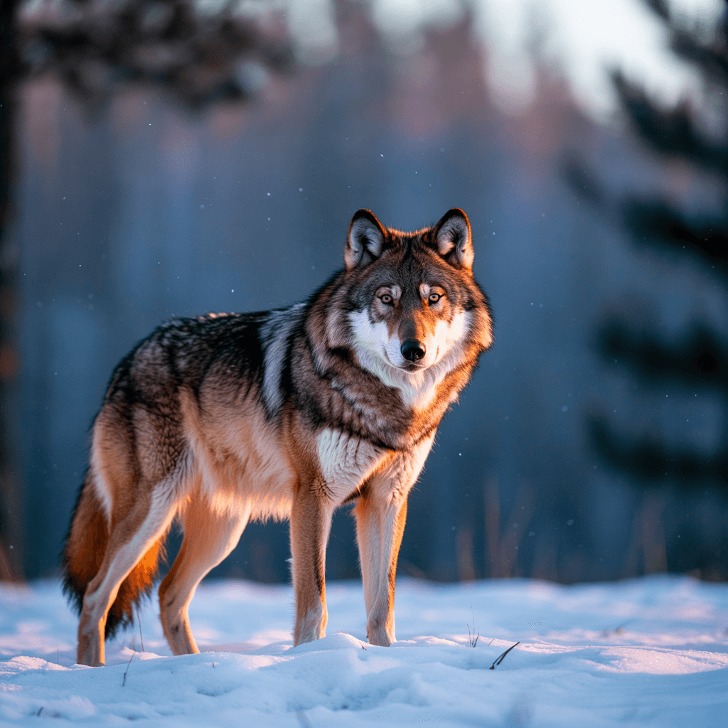 Red Wolf (Canis rufus)
