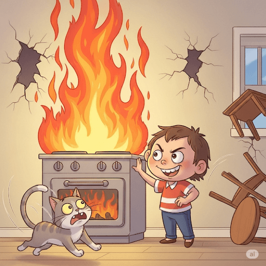 Alongside Kuru, Yaş also burns.