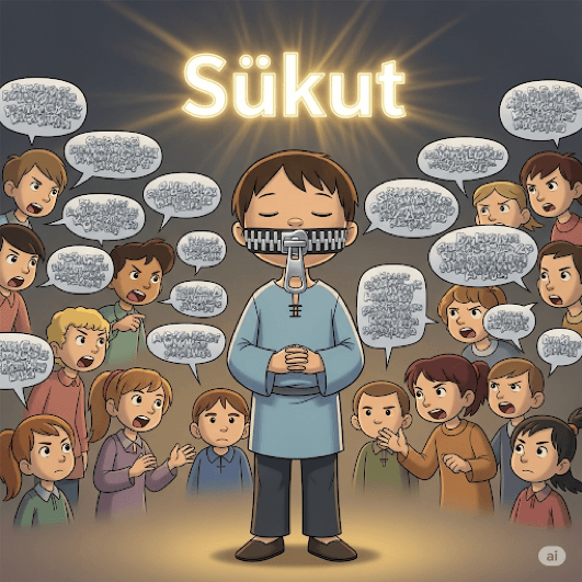 Speech is silver, silence is gold