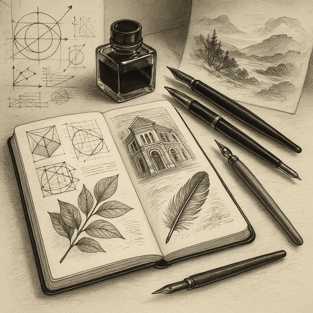 Art of Drawing with Ink