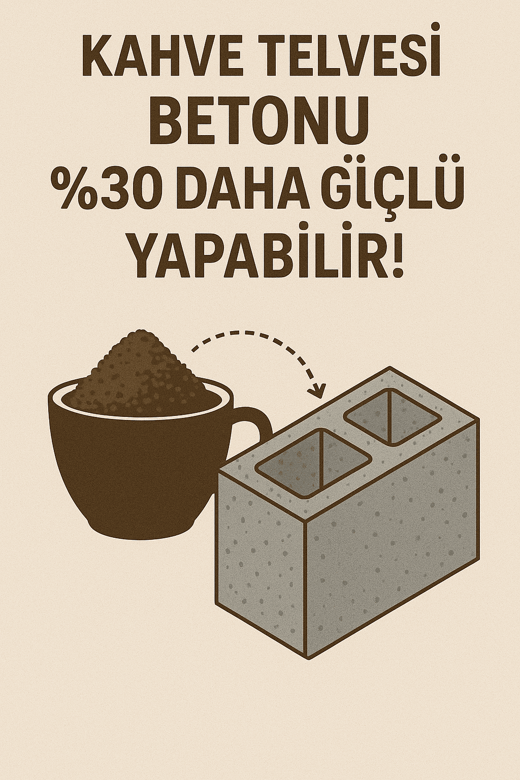 Coffee Pulp Concrete Can Make Concrete 30% Stronger!