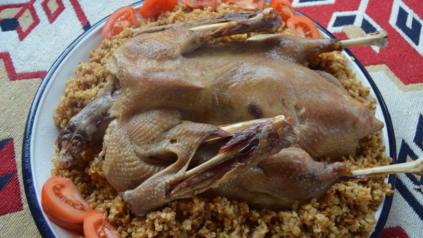 Siyez Wheat with Goose Stew