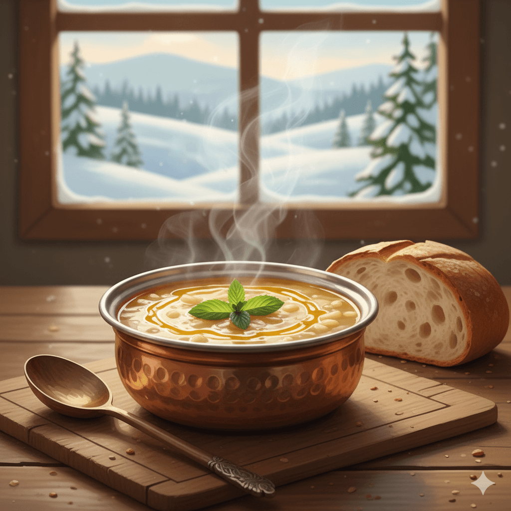 The Sıcacık Basin of Erzurum: Kesme Aşı Soup