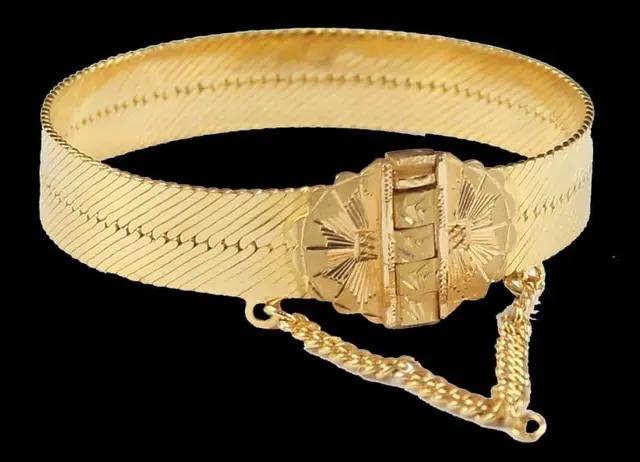 Diyarbakır Woven Gold Bracelet