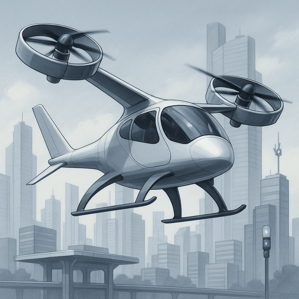 Elektrikli Dikey Kalkış-İniş Araçları (eVTOL)