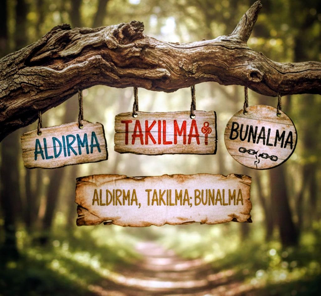 Aldırma, Takılma, Bunalma