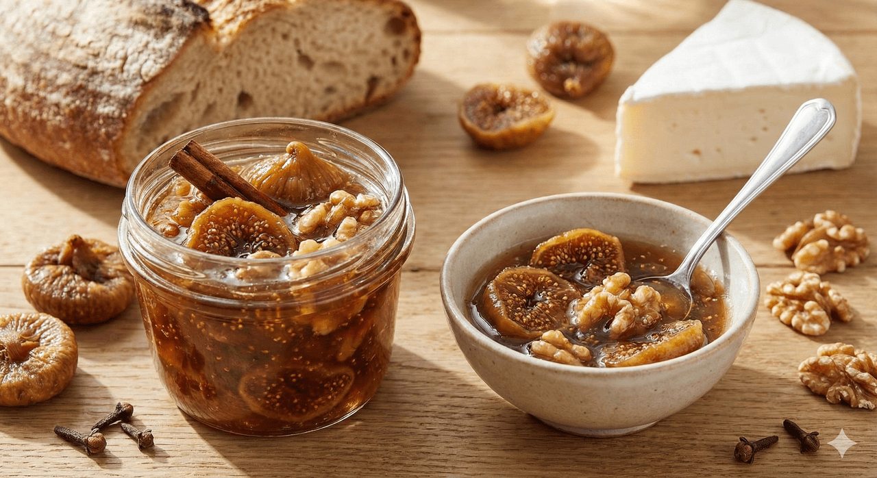 The Elegant Dessert of the Table: Dried Fig Jam