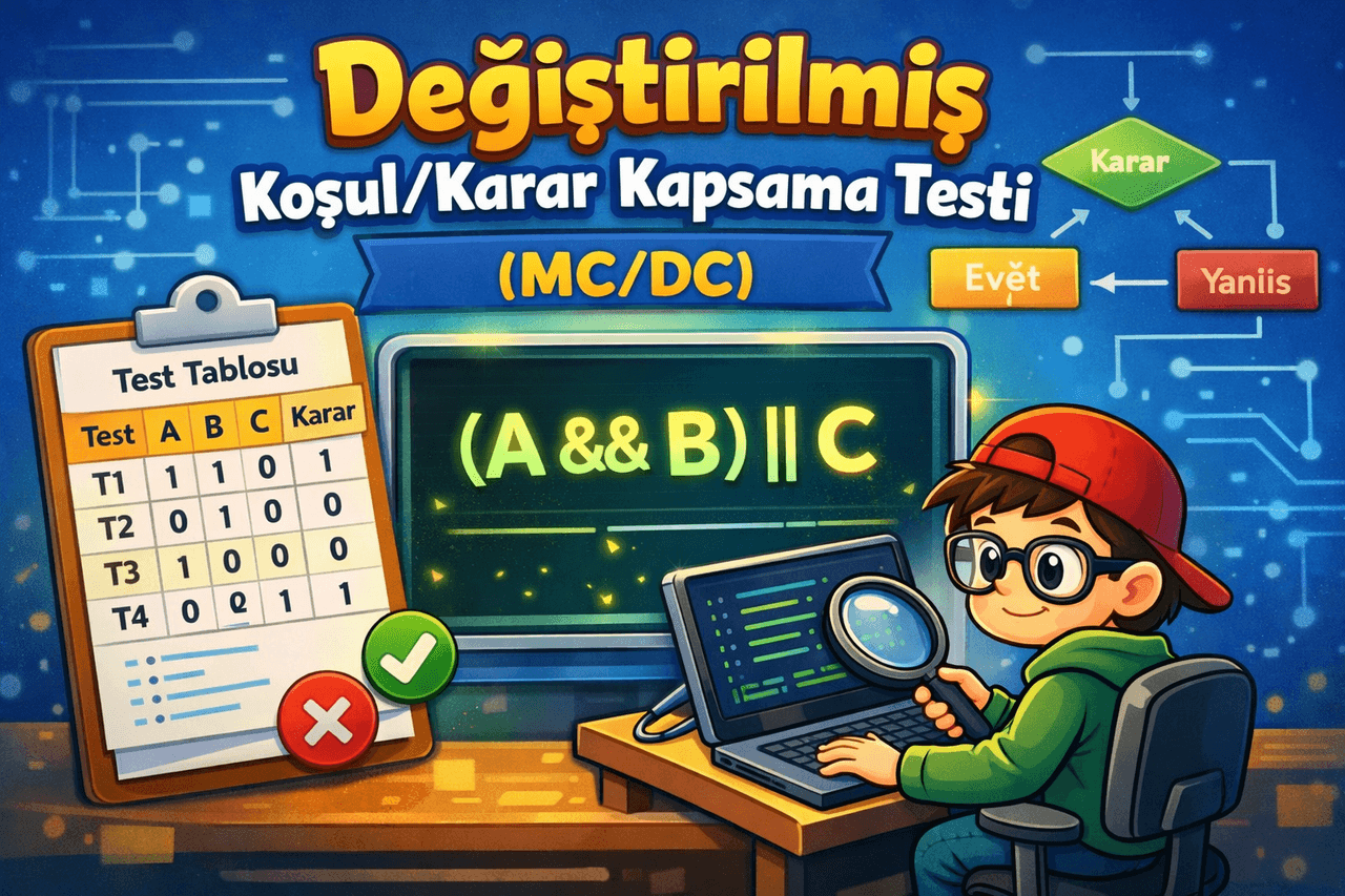 Değiştirilmiş Koşul/Karar Kapsama (MC/DC)