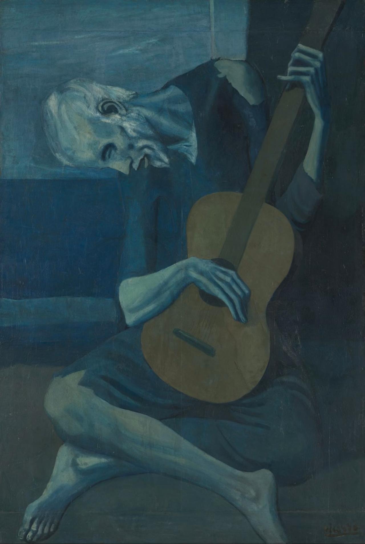 Yaşlı Gitarist (Tablo)