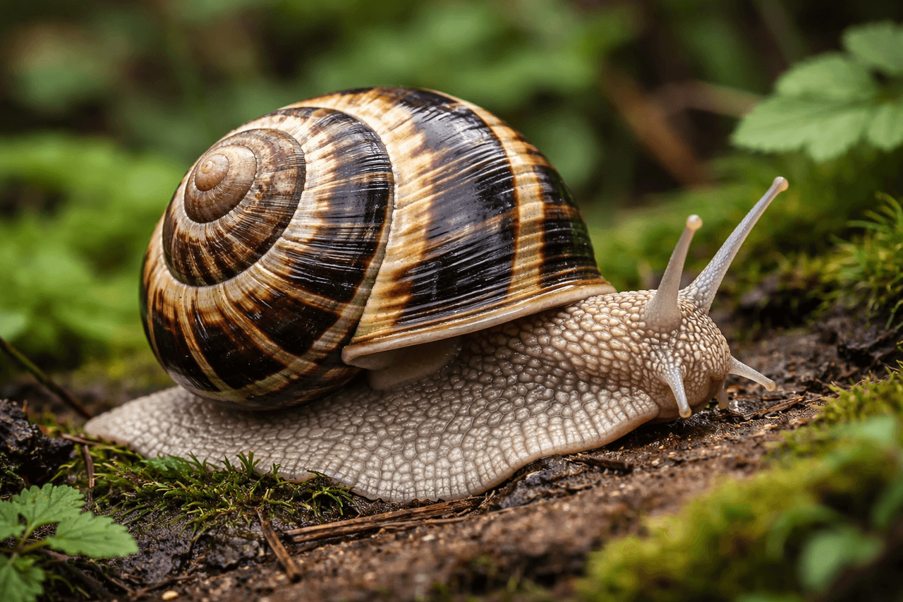 Turkish Snail (Helix lucorum)