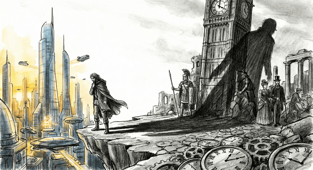 Seeking the Future from the Shadow of the Past; Tom Hazard