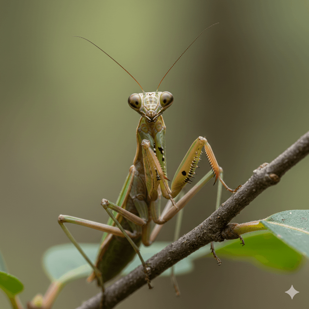 Praying mantis (family Mantidae)