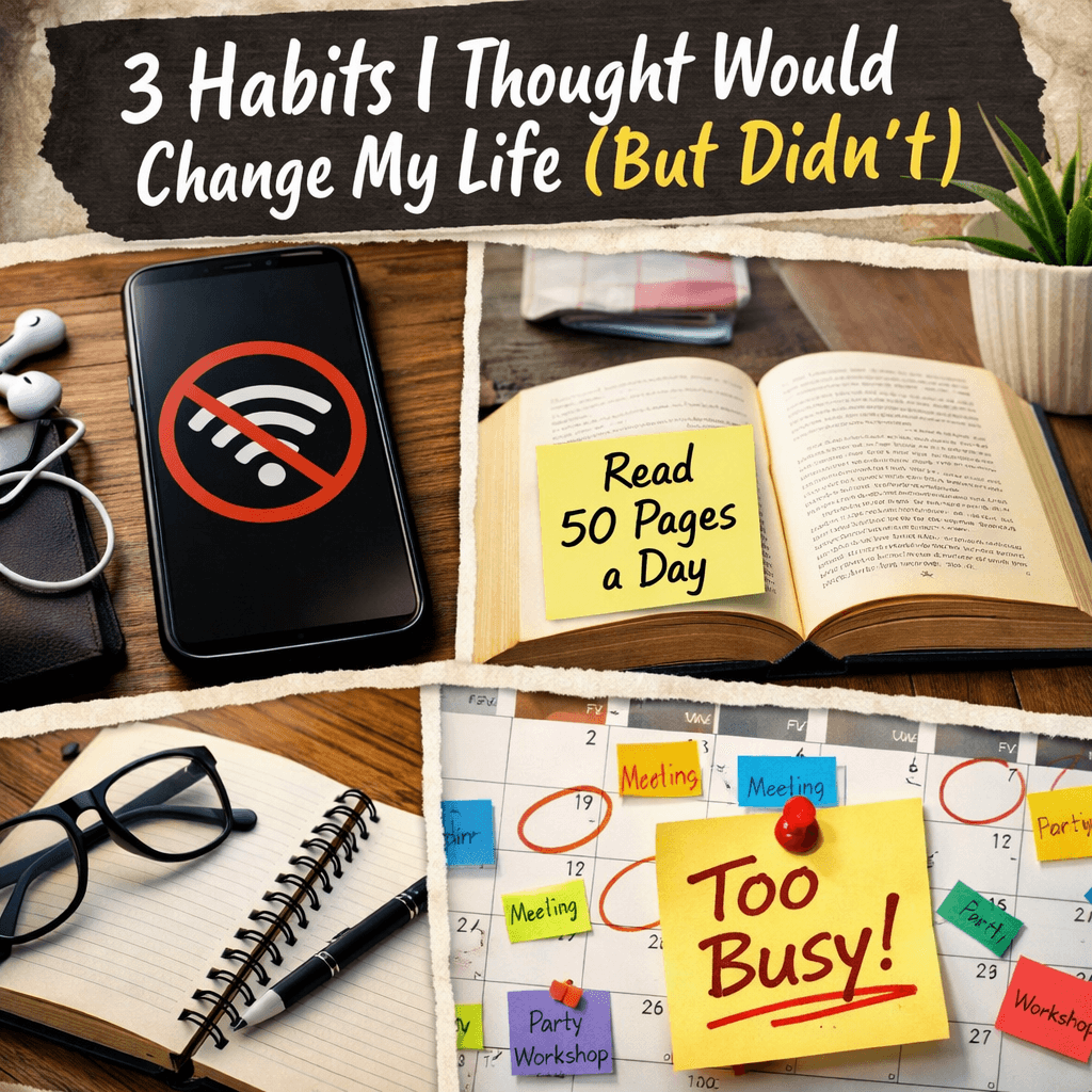 3 Habits I Thought Would Change My Life (But Didn’t)