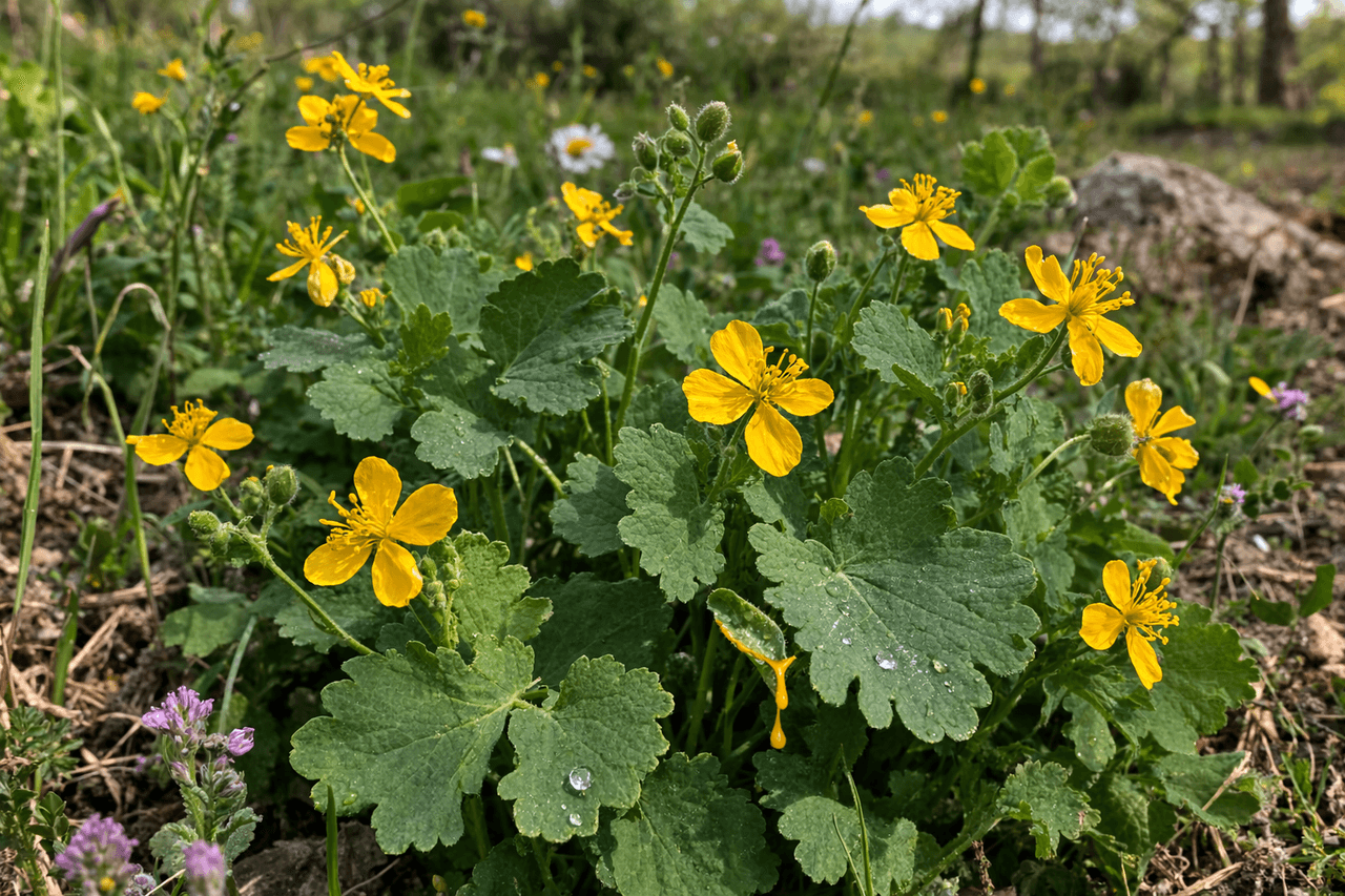 Kırlangıç Otu (Chelidonium majus L.)