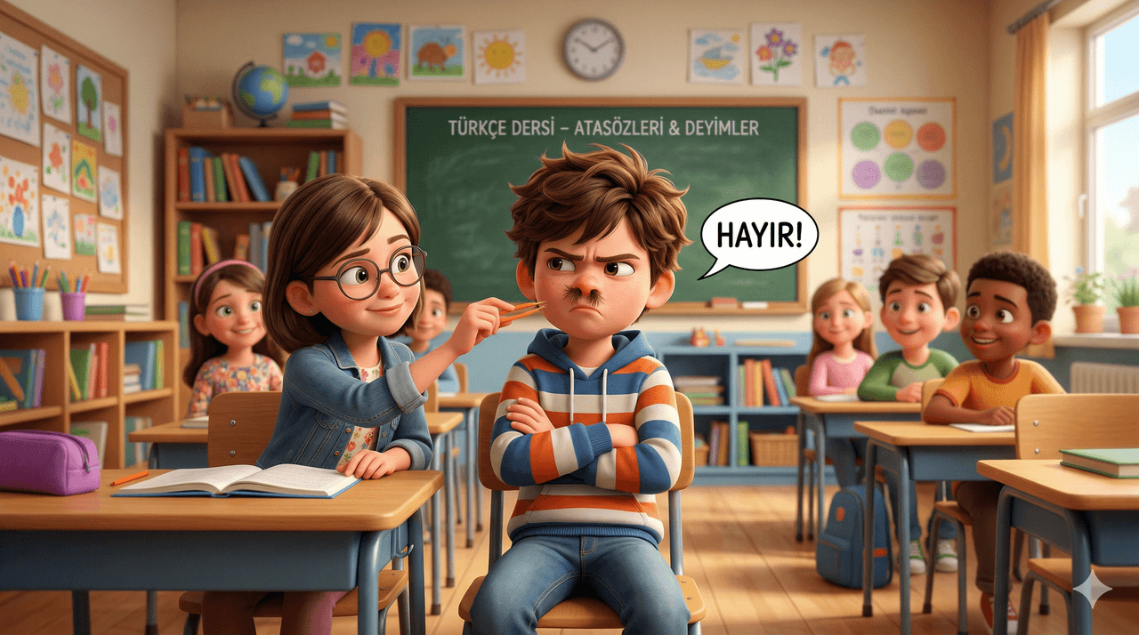 Burnundan Kıl Aldırmamak
