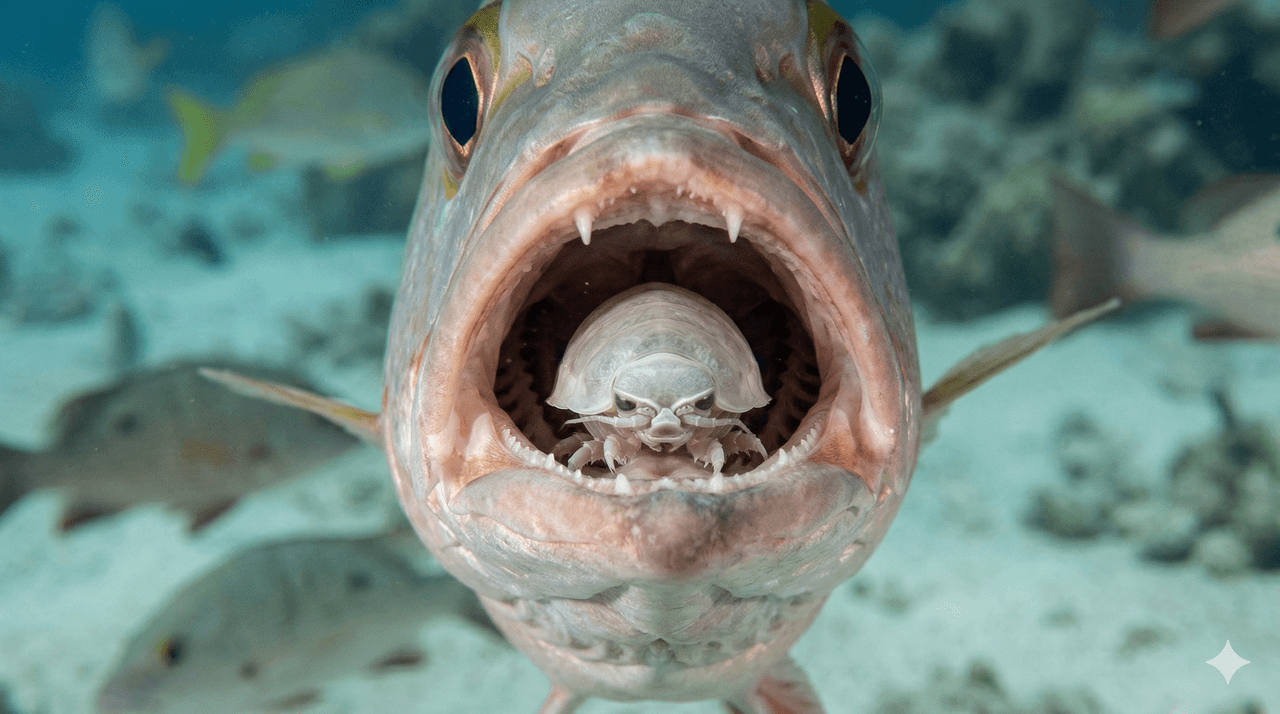 Tongue-Eating Isopod (Cymothoa Exigua)