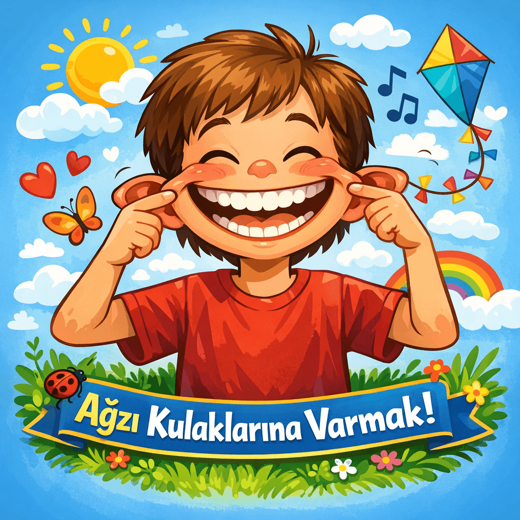 Ağzı Kulaklarına Varmak