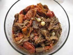 Dried Eggplant Dish