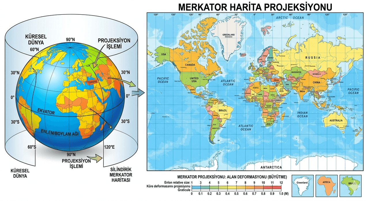 Merkator Projeksiyon