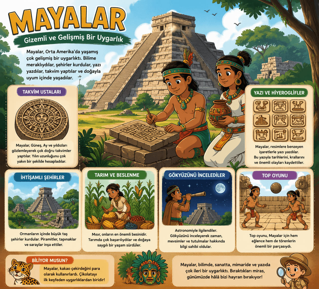 Mayalar : Kayıp Şehirlerin Sahipleri