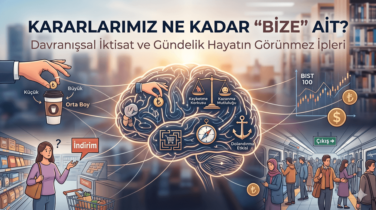 Kararlarımız Ne Kadar "Bize" Ait? Davranışsal İktisat ve Gündelik Hayatın Görünmez İpleri
