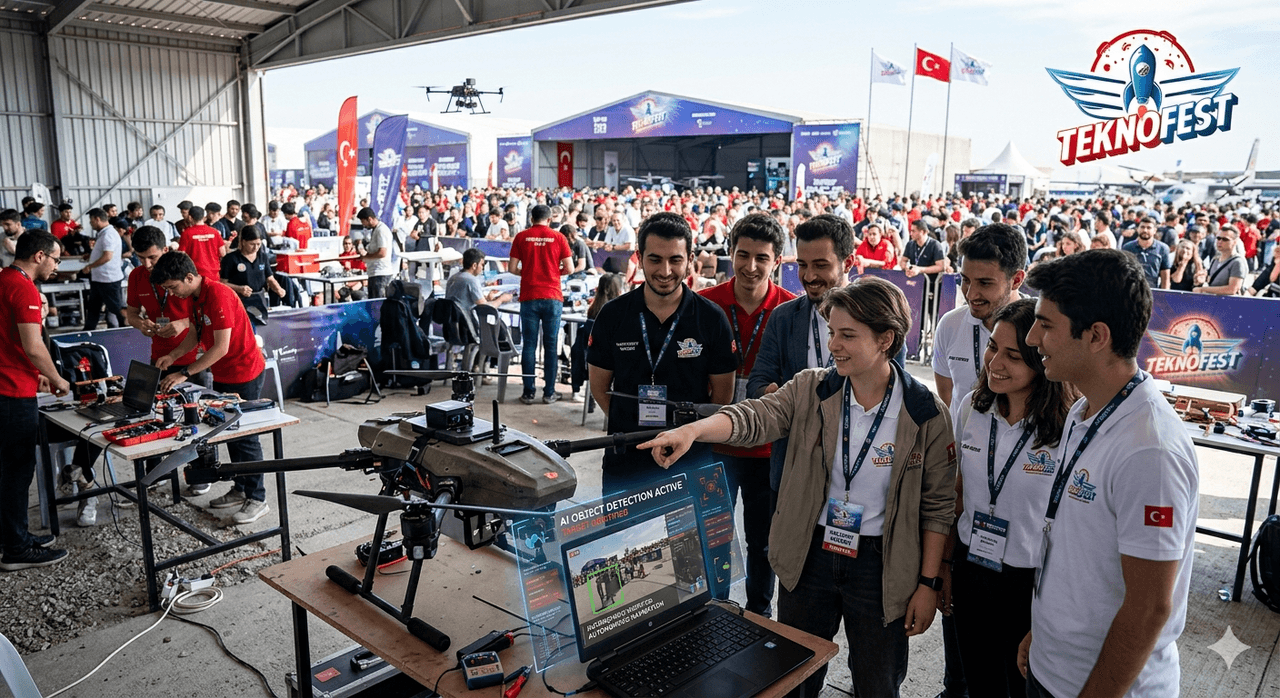 Yapay Zeka Teknofest'in Neresinde?