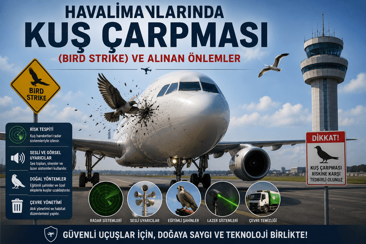 Havalimanlarında Kuş Çarpması (Bird Strike) ve Havacılık Güvenliği
