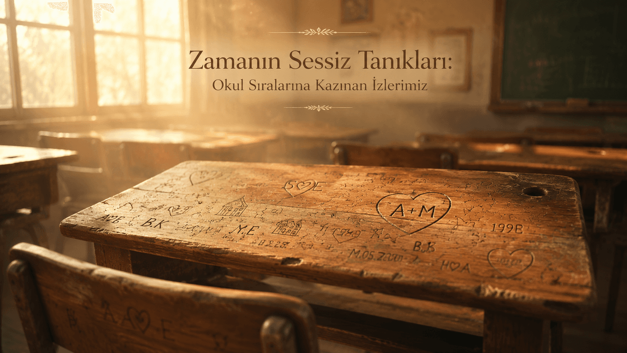 Zamanın Sessiz Tanıkları: Okul Sıralarına Kazınan İzlerimiz