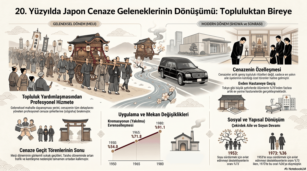 Japon Cenaze Geleneklerinin Dönüşümü