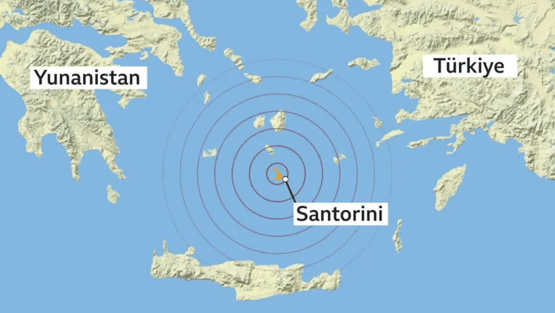 Greece Santorini Earthquakes (2025)