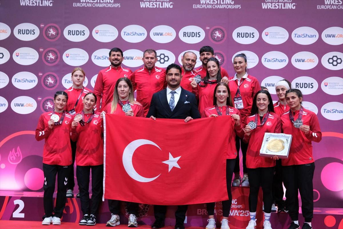 Türkiye Kadın Güreş Millî Takımı’nın Avrupa İkinciliği (2025)
