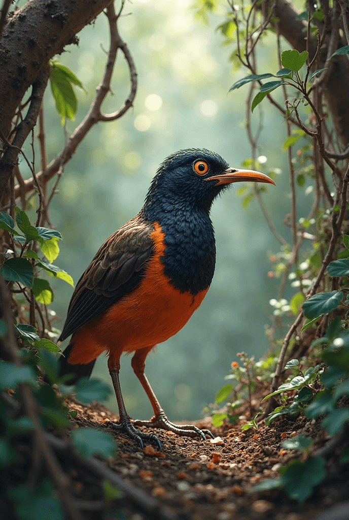 Noisy Scrub-bird (Atrichornis Clamosus)