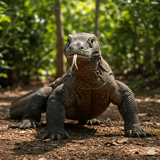 Komodo Ejderi (Varanus Komodoensis)