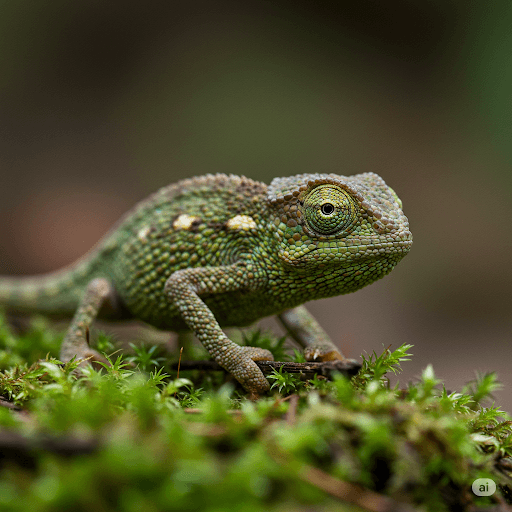 Madagaskar Bukalemunu (Brookesia Minima)