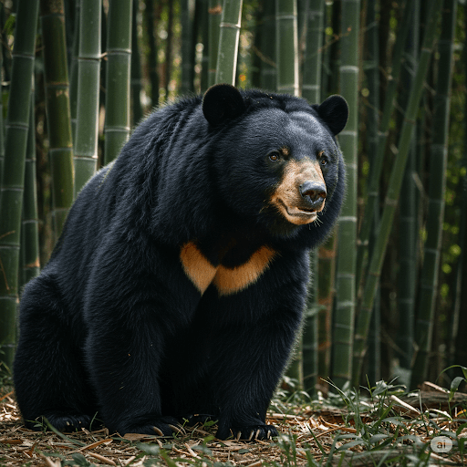 Asian Black Bear (Ursus thibetanus)