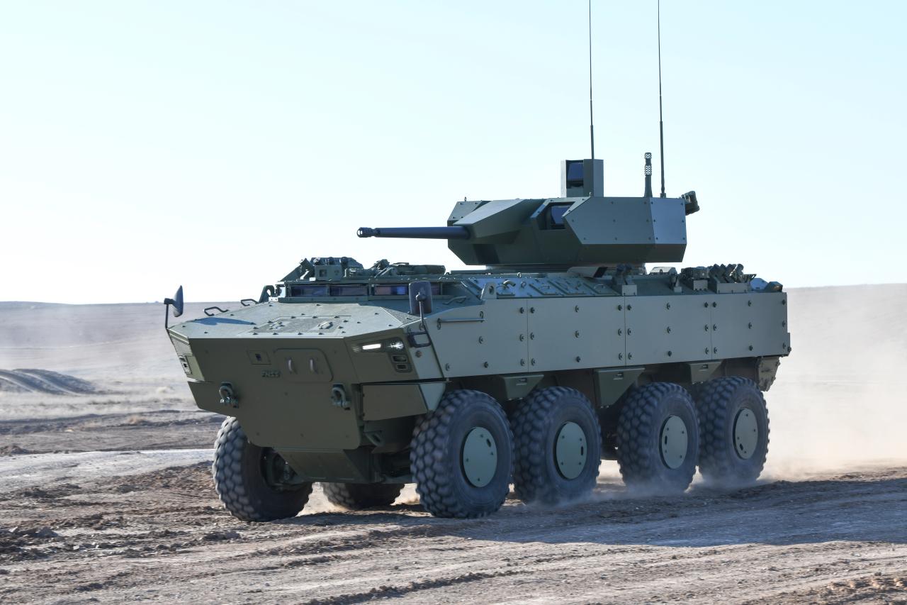 PARS IV 8x8 Yeni Nesil Tekerlekli Zırhlı Araç