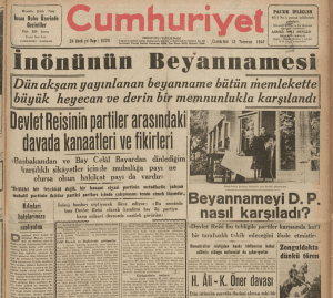 12 Temmuz Beyannamesi