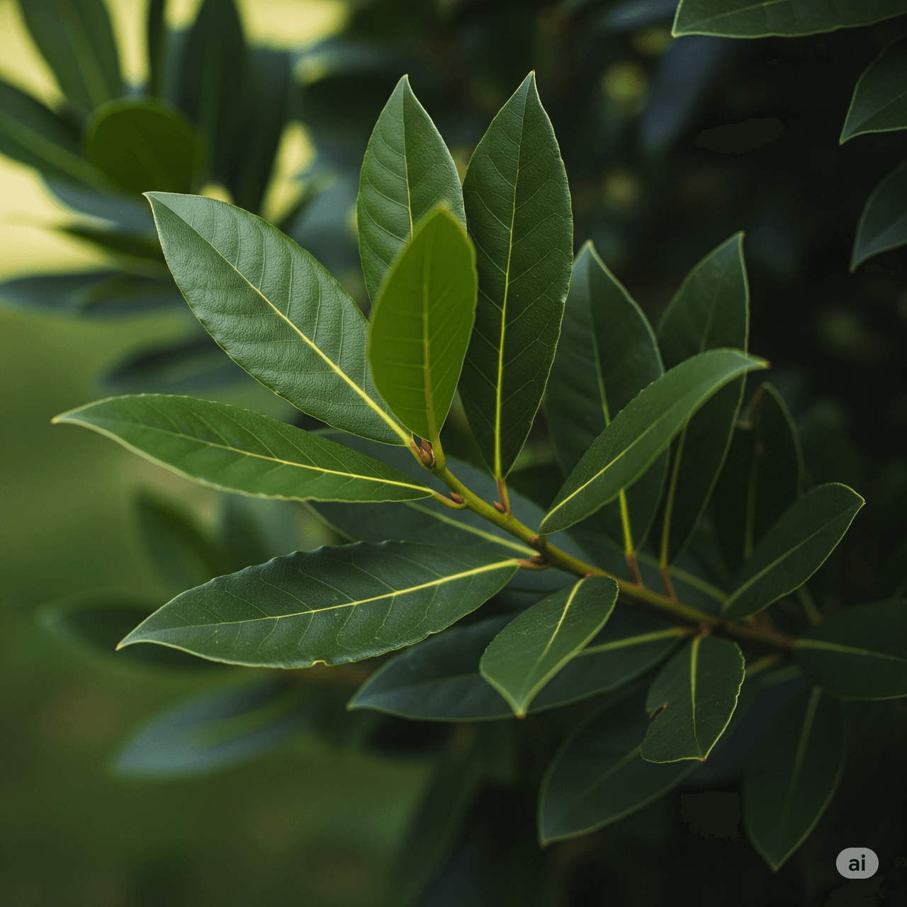 Bay leaf (Laurus nobilis)