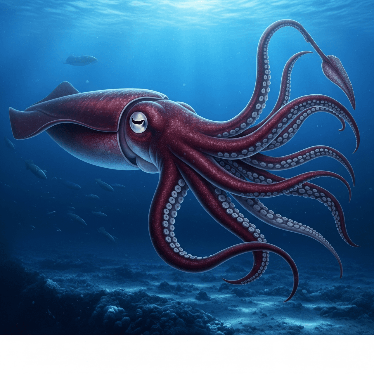 Giant Squid (Architeuthis dux)