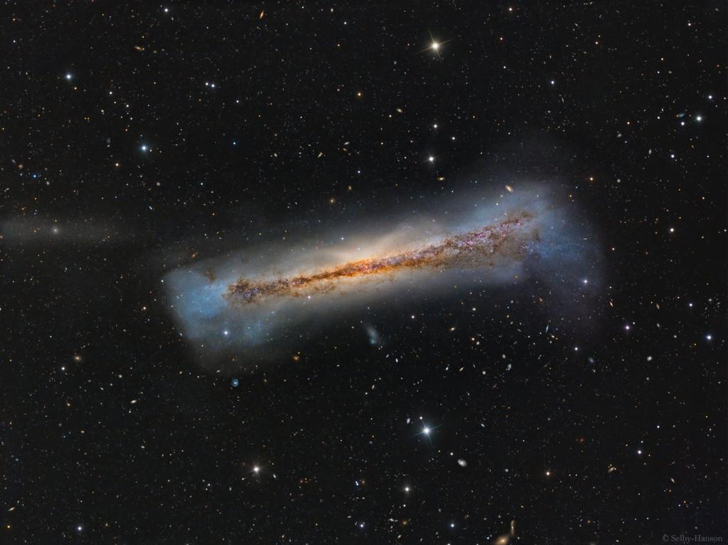 NGC 3628 Galaxy