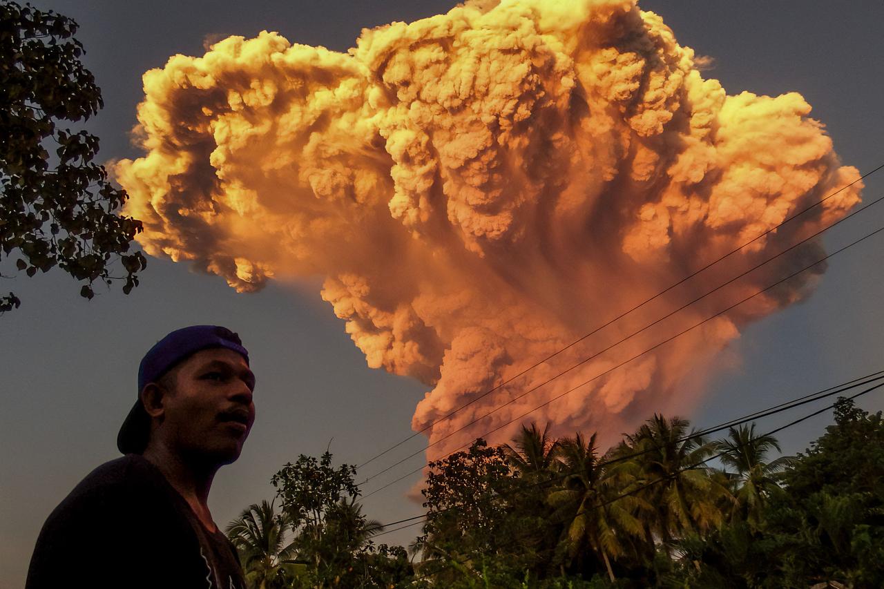 Lewotobi Male Volcano Eruption (June 2025)