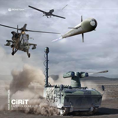 CİRİT Lazer Güdümlü Füze