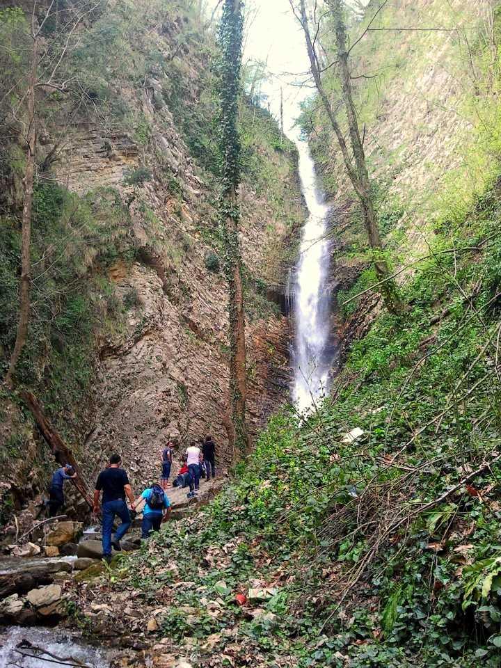 Düzce Harmankaya Waterfall