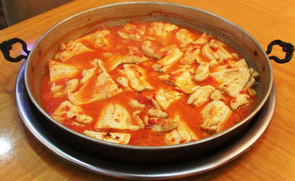 Army Steamed Sea Bass