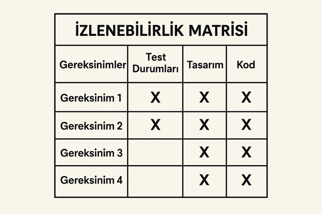 İzlenebilirlik Matrisi
