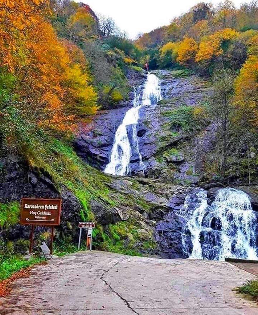 Karacaören Waterfall