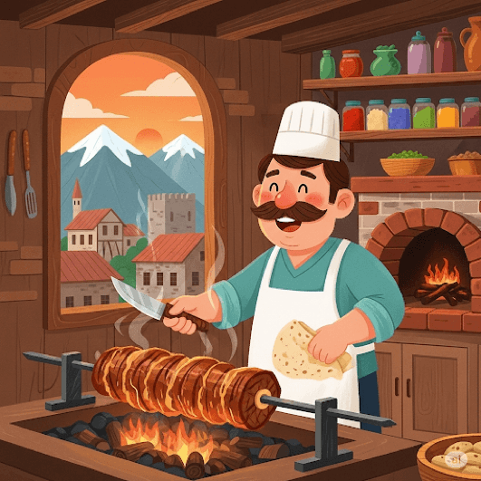 Cağ Kebabı