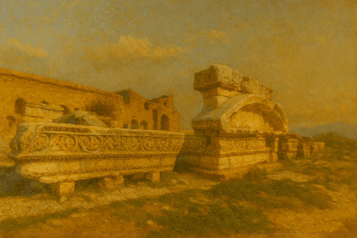Pamukkale – Hierapolis: Kutsal Kentin ve Beyaz Travertenlerin Buluşması