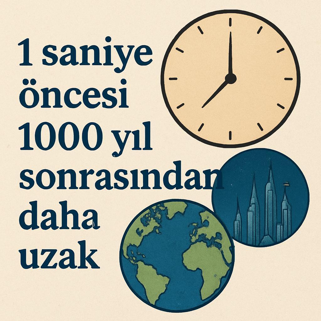 1 Saniye Öncesi 1000 Yıl Sonrasından Daha Mı Uzak ?