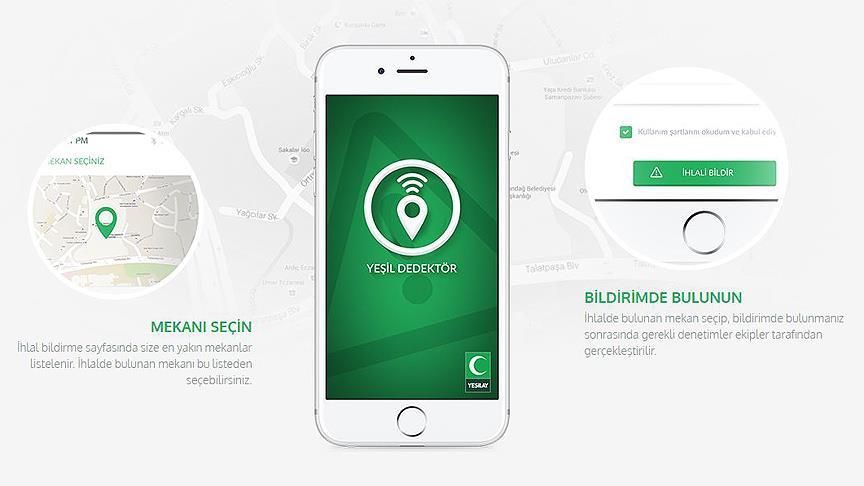 Yeşil Dedektör Mobil Uygulaması